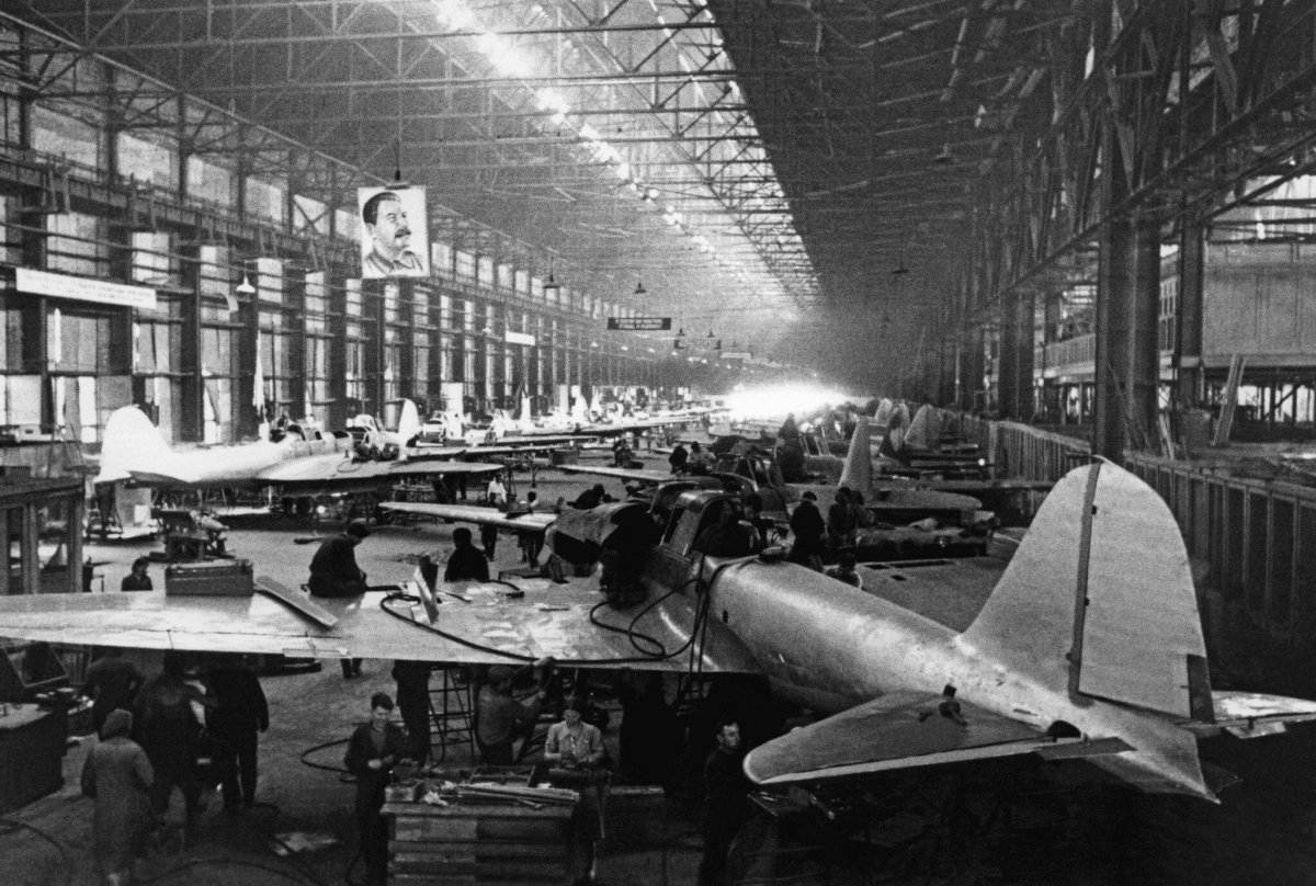 Авиационный завод Самара 1941 г