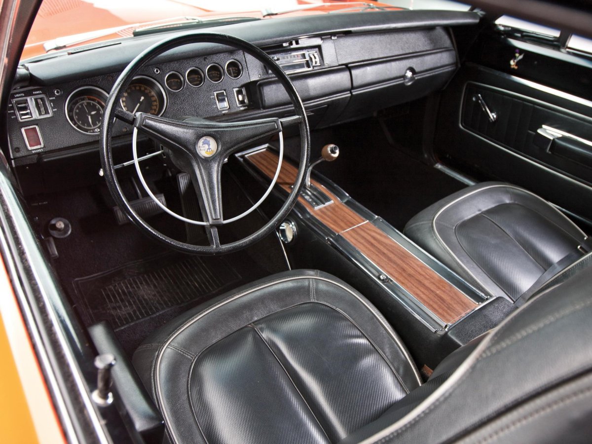 Plymouth Roadrunner 1970 салон