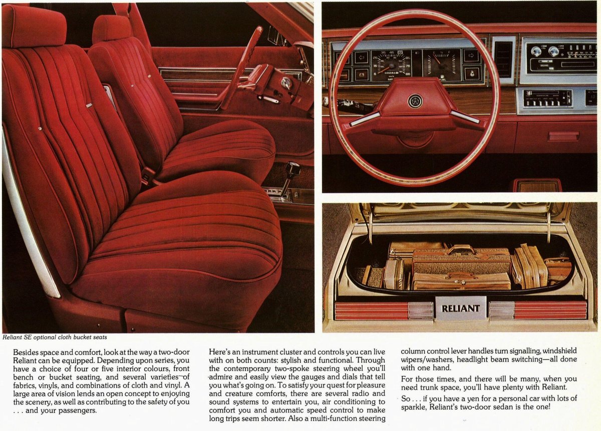 Крайслер Плимут Релиант