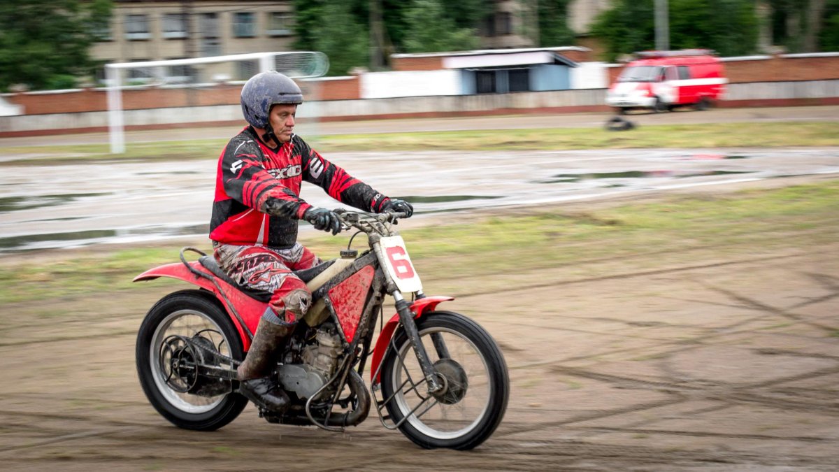 Мотоцикл Восход для мотобола