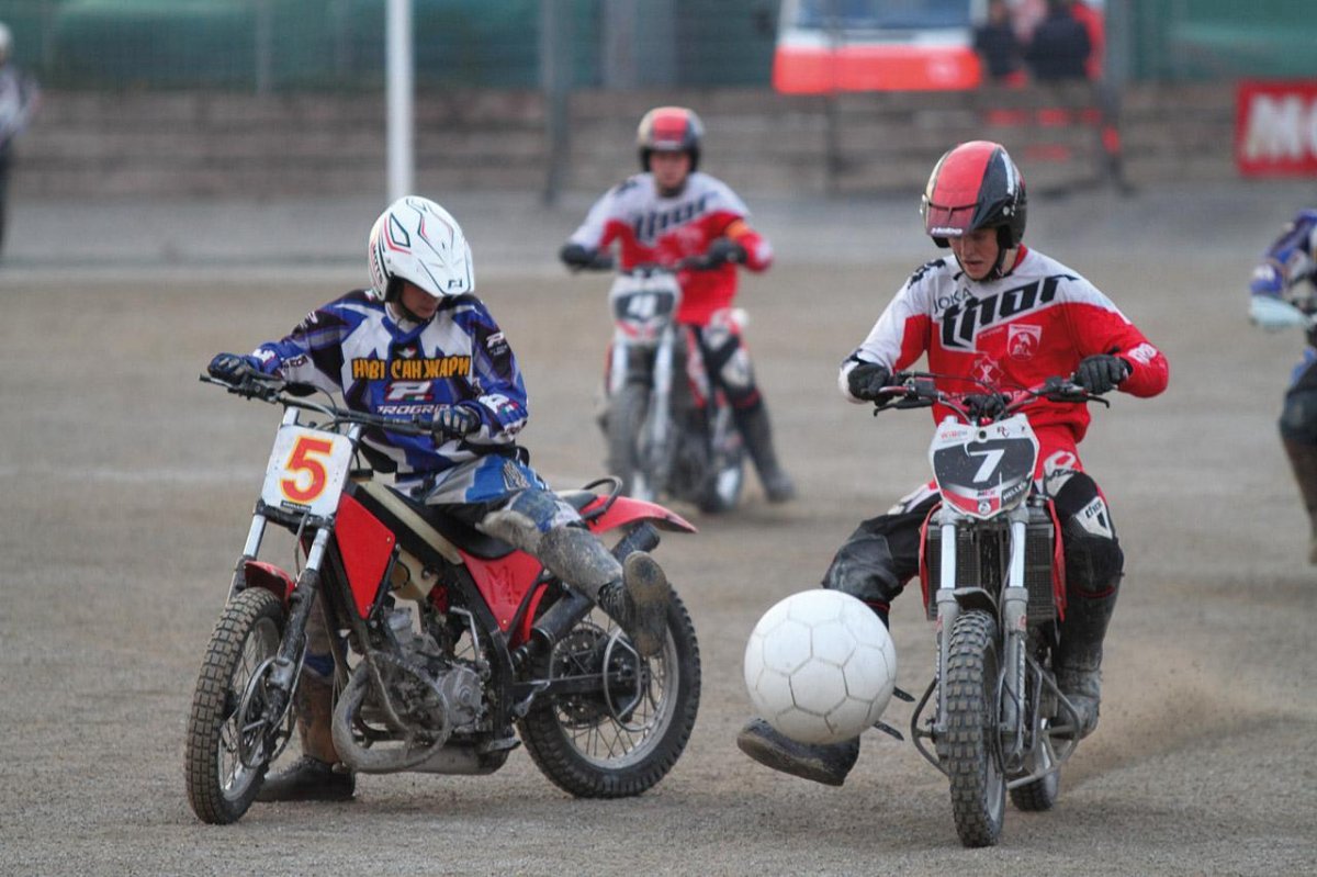 Мотоцикл Восход для мотобола