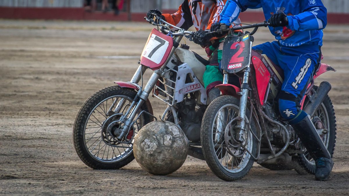 Мотоцикл Восход для мотобола