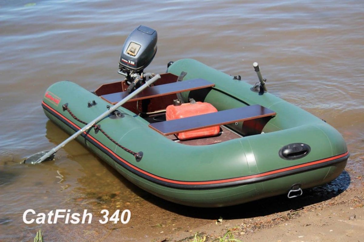 Лодка кэтфиш 340