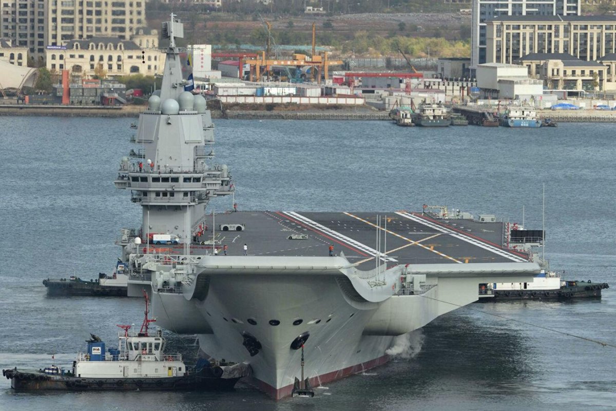 Китайский авианосец Шаньдун