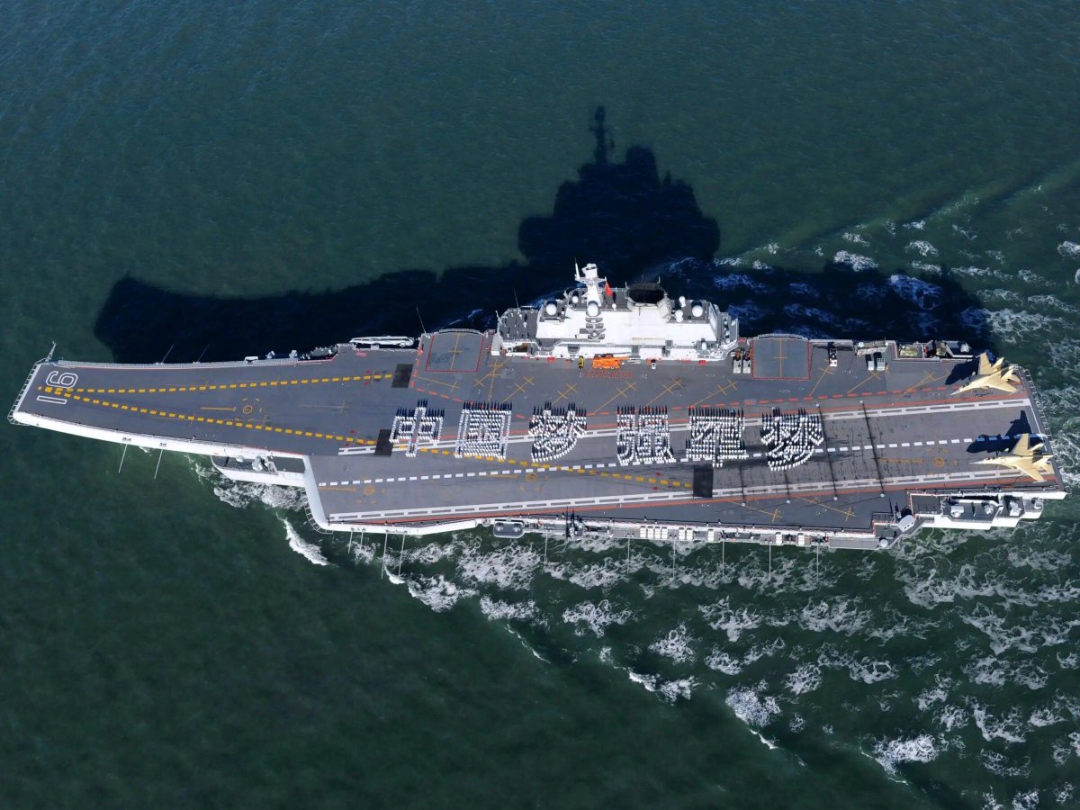 Китайский авианосец Ляонин