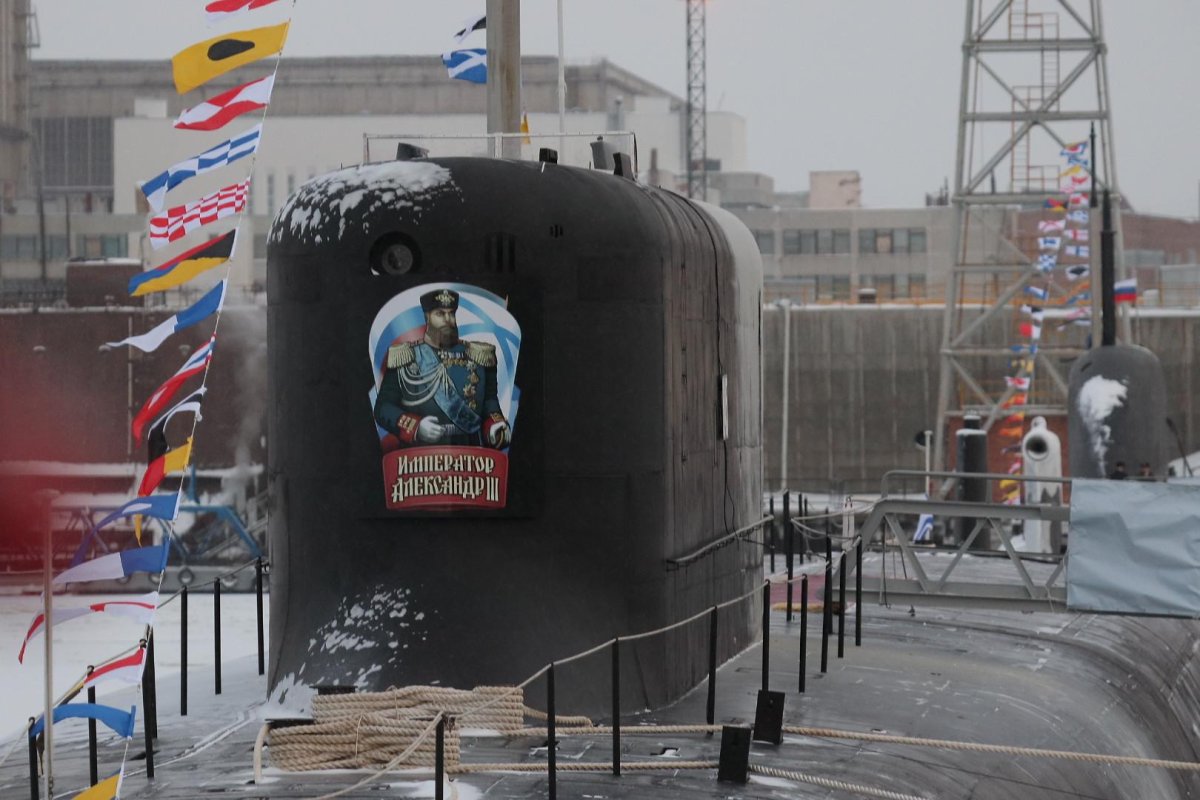 Атомный подводный крейсер Император Александр