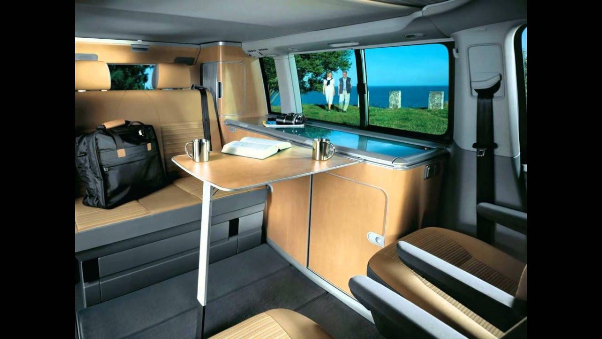 Volkswagen California t6 салон
