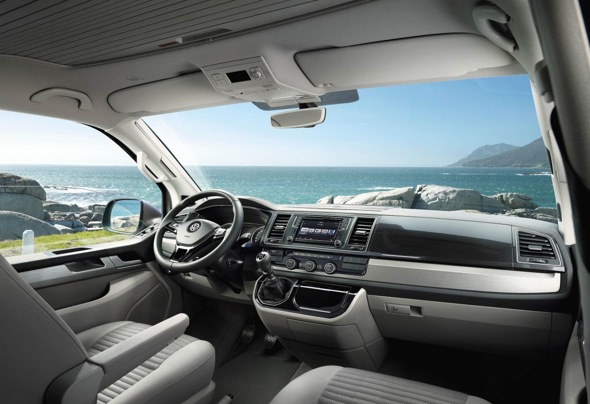Volkswagen Multivan t6 салон
