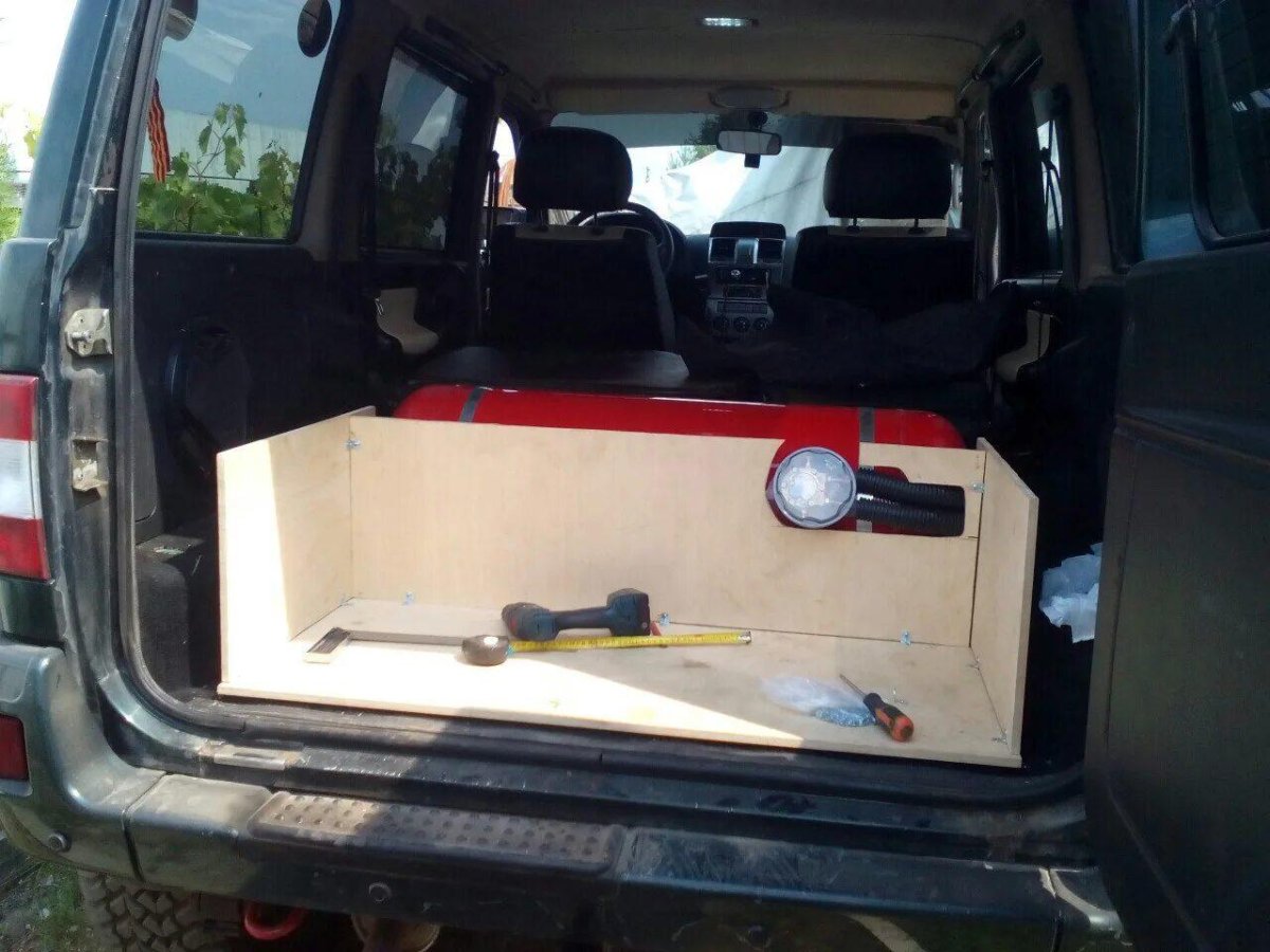 Спальник в УАЗ Патриот