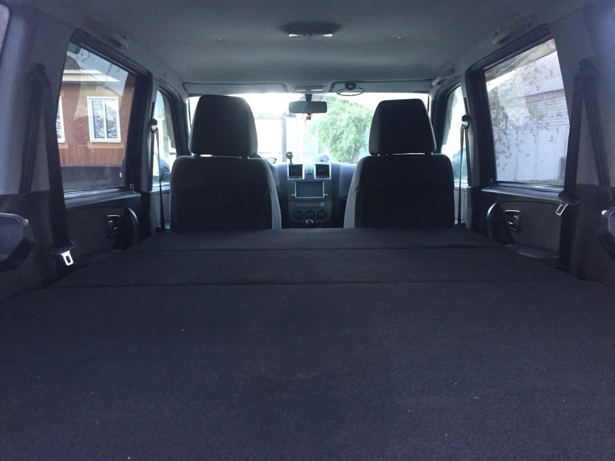 Спальник в УАЗ Патриот своими руками