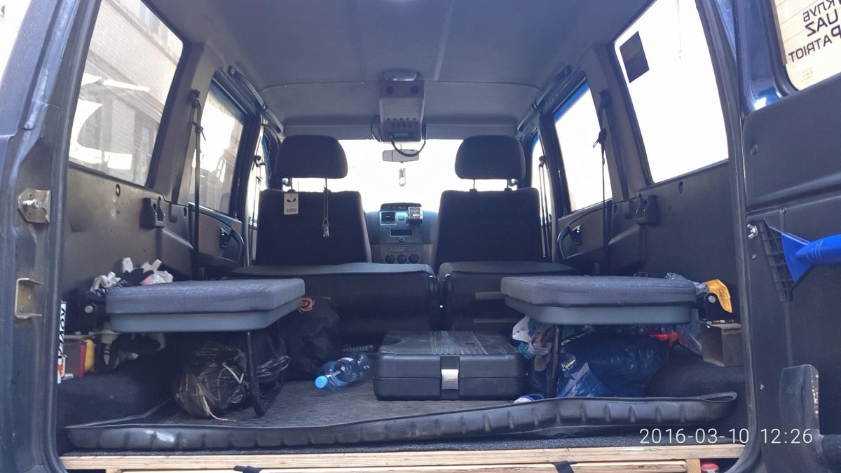 Спальник в УАЗ Патриот 2013