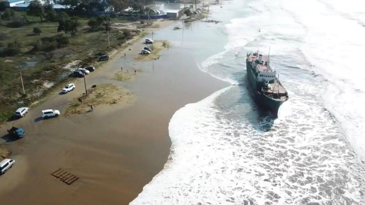 Тайфун Майсак в Находке