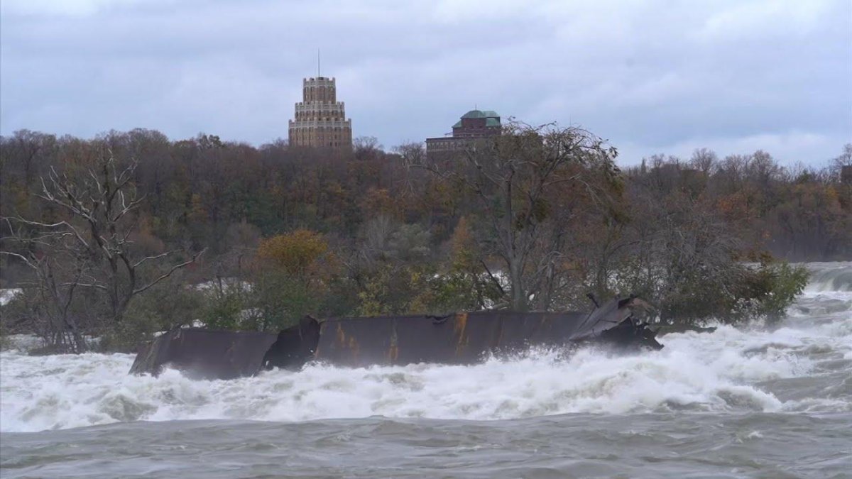 Ниагарский водопад ОСУШИЛИ