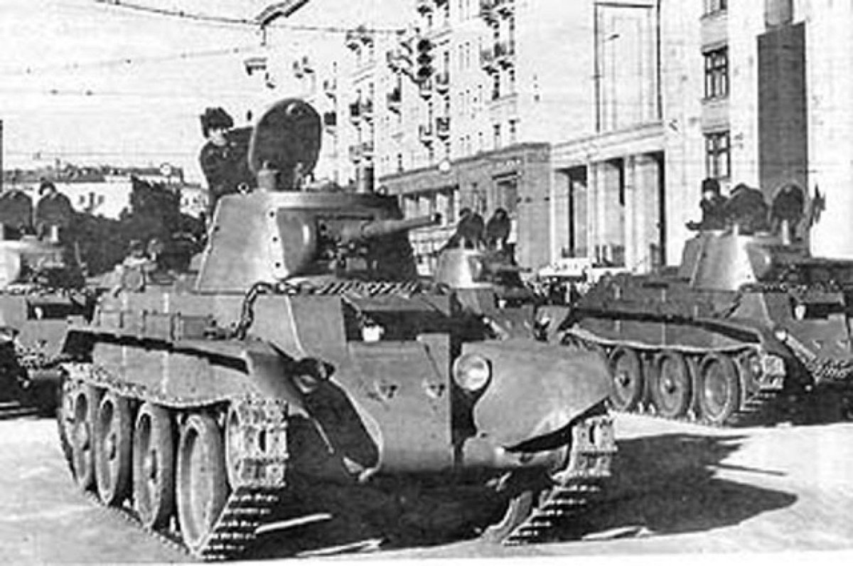 БТ-7 В 1945