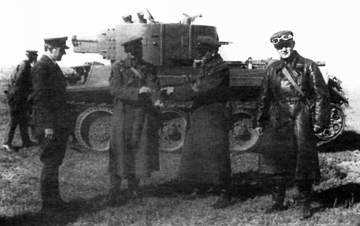 Танк БТ-7а с 76 мм пушкой кт-28