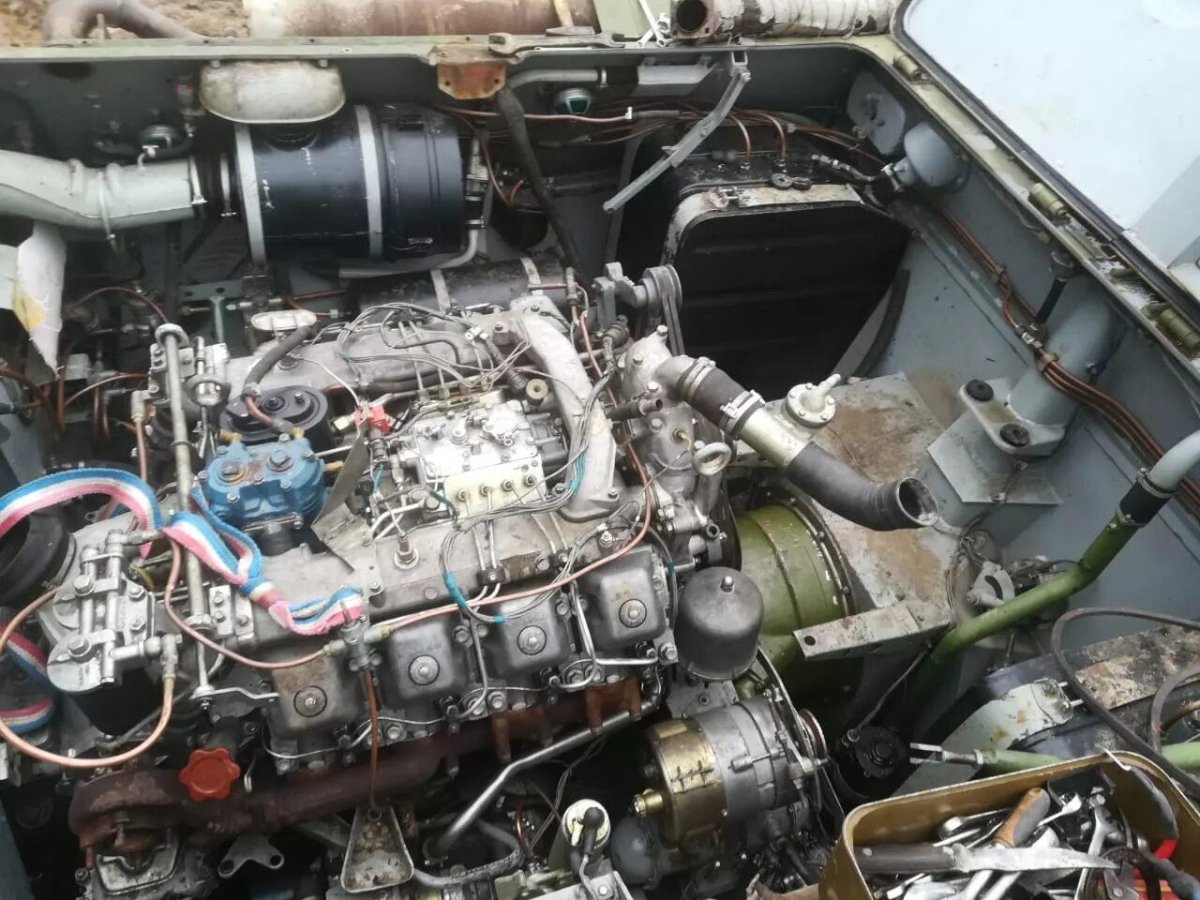 Двигатель КАМАЗ БТР 80