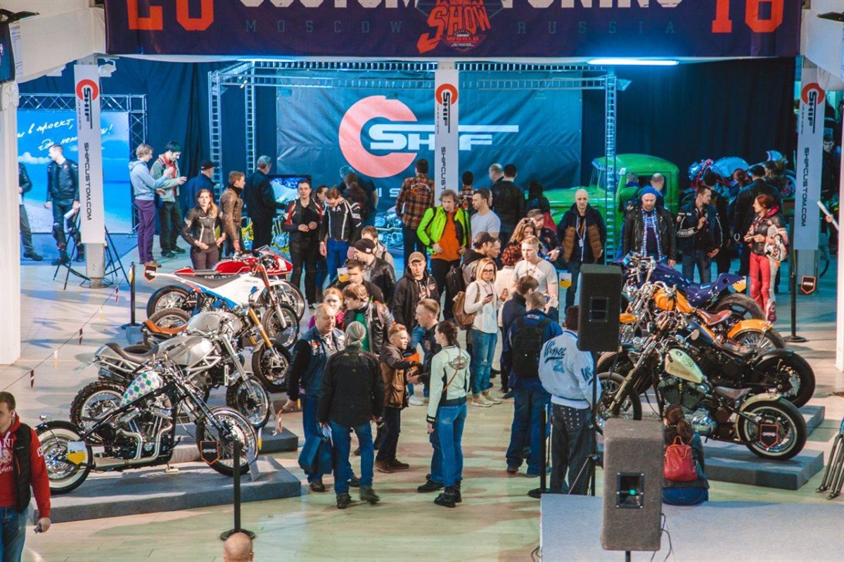 Мотовыставка в Сокольниках