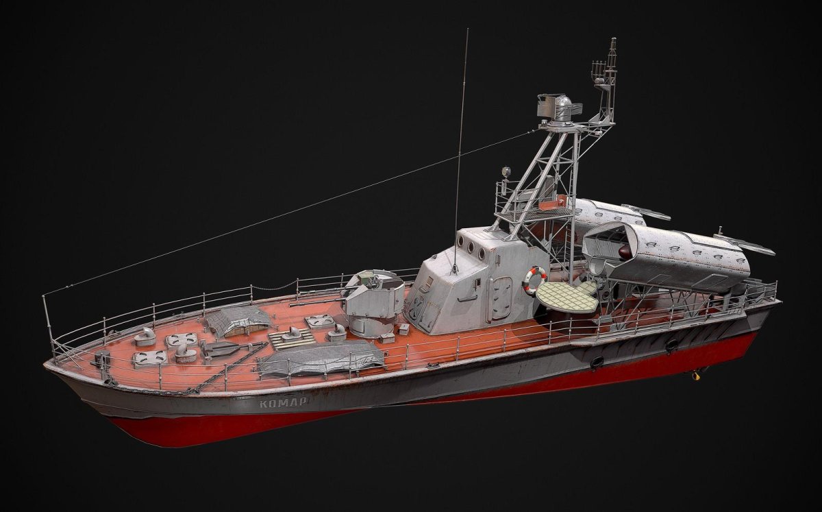 Надстройка катера 183p комар