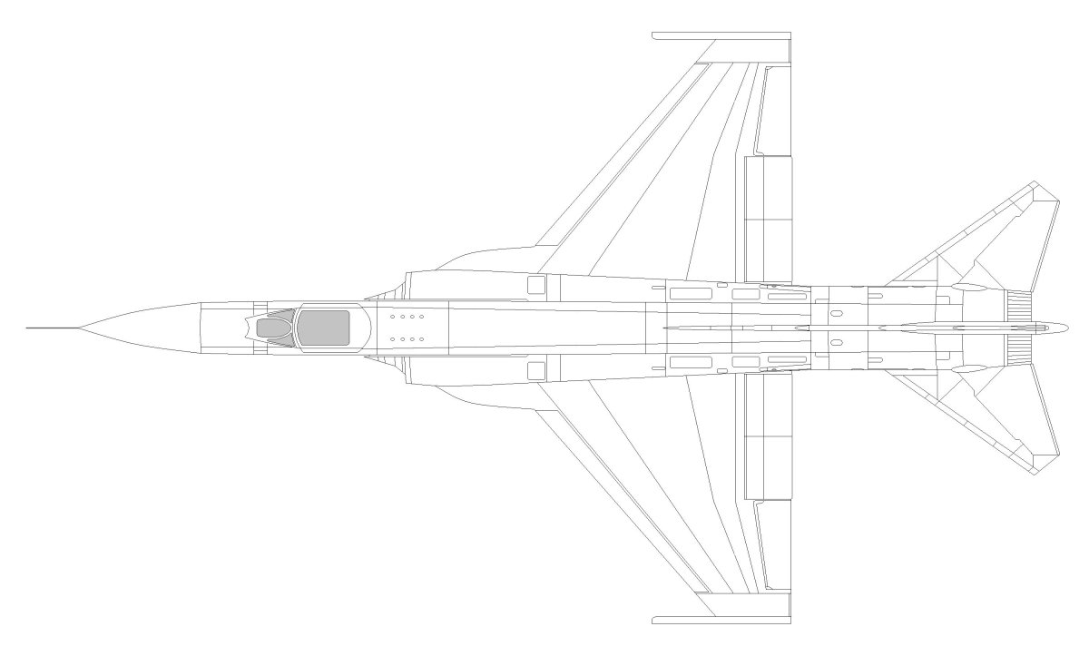 Миг 23 предкрылок