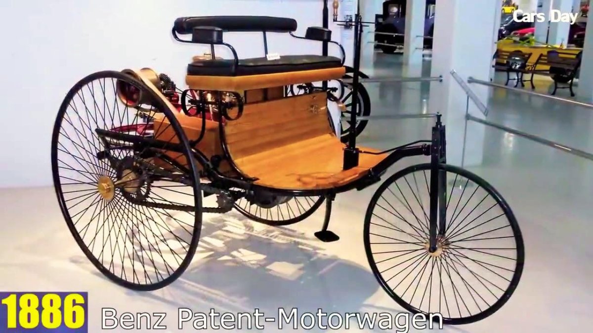 Автомобиль Карл Бенц 1885 год