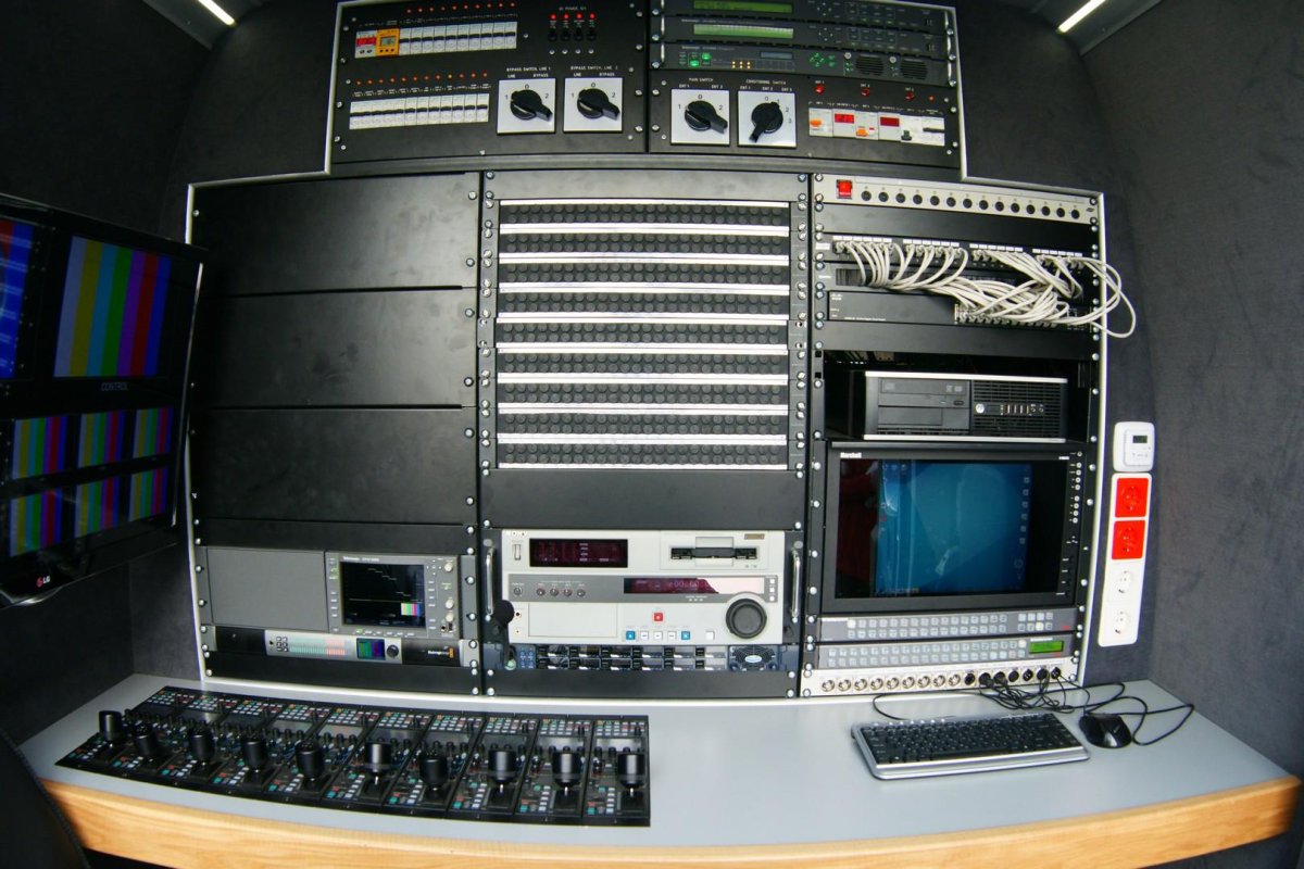 Black Magic передвижная телевизионная станция