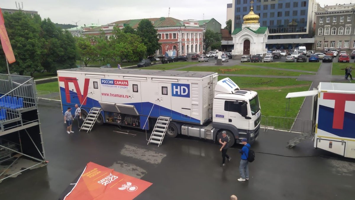 Передвижная телевизионная станция НТВ