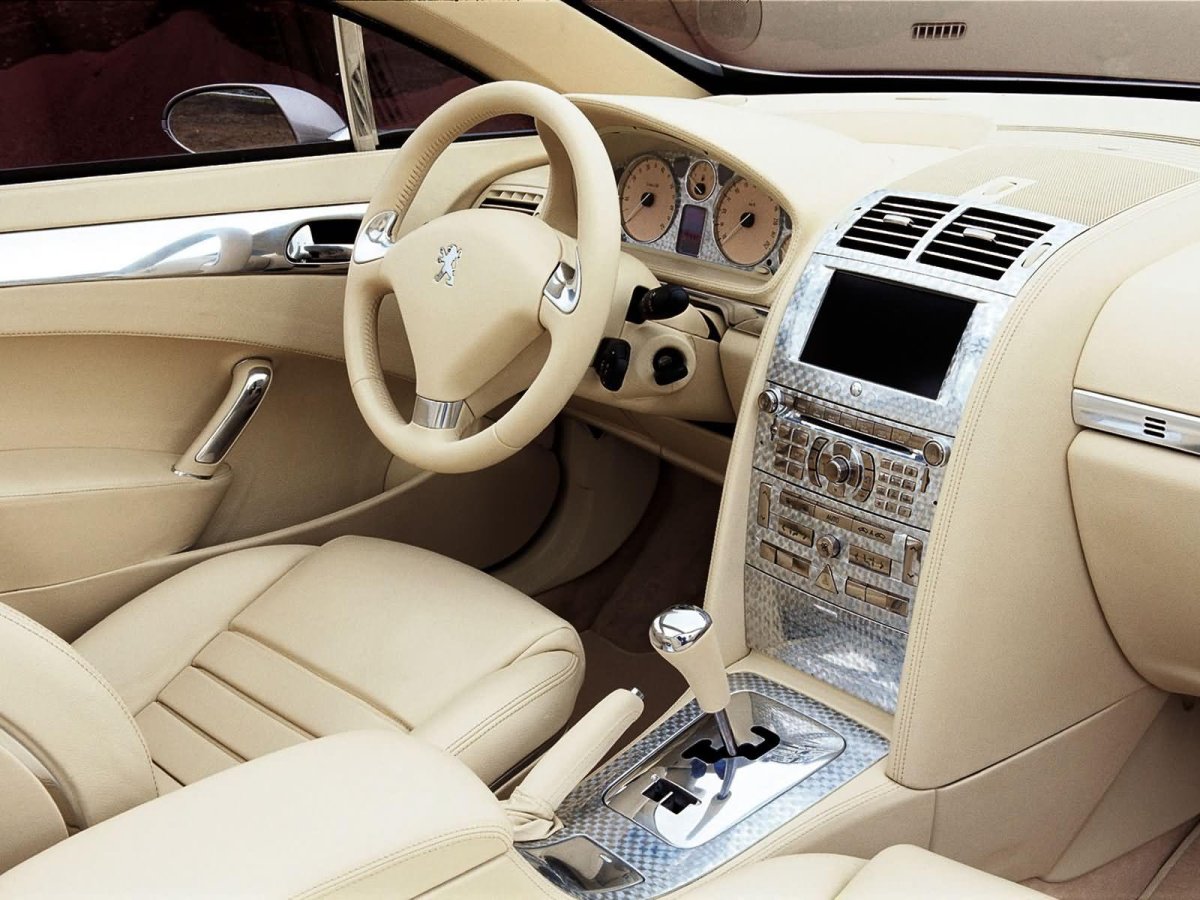 Пежо 407 купе салон
