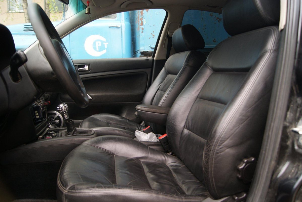 Passat b5 кожаный салон