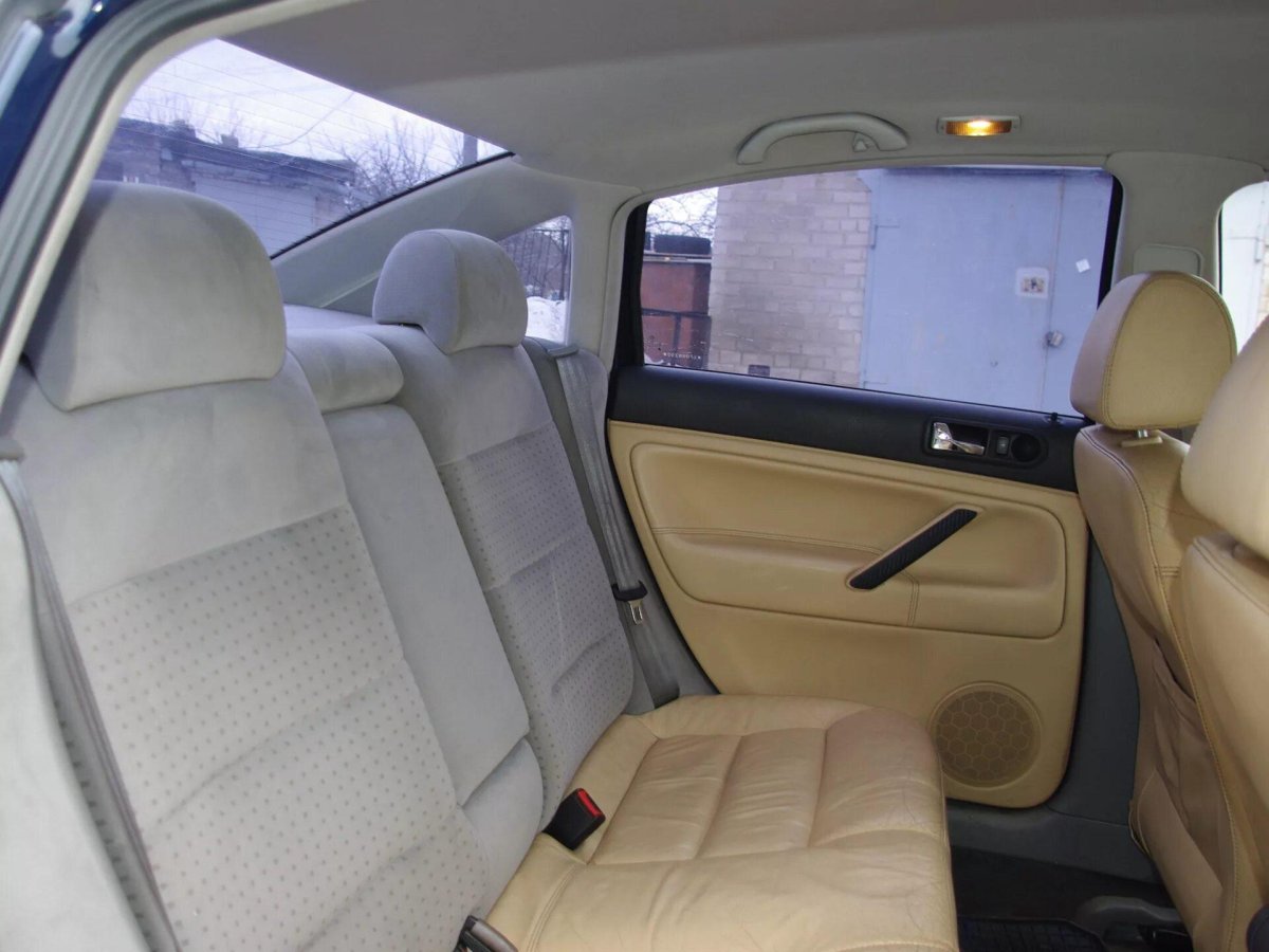 Пассат б5 салон сзади