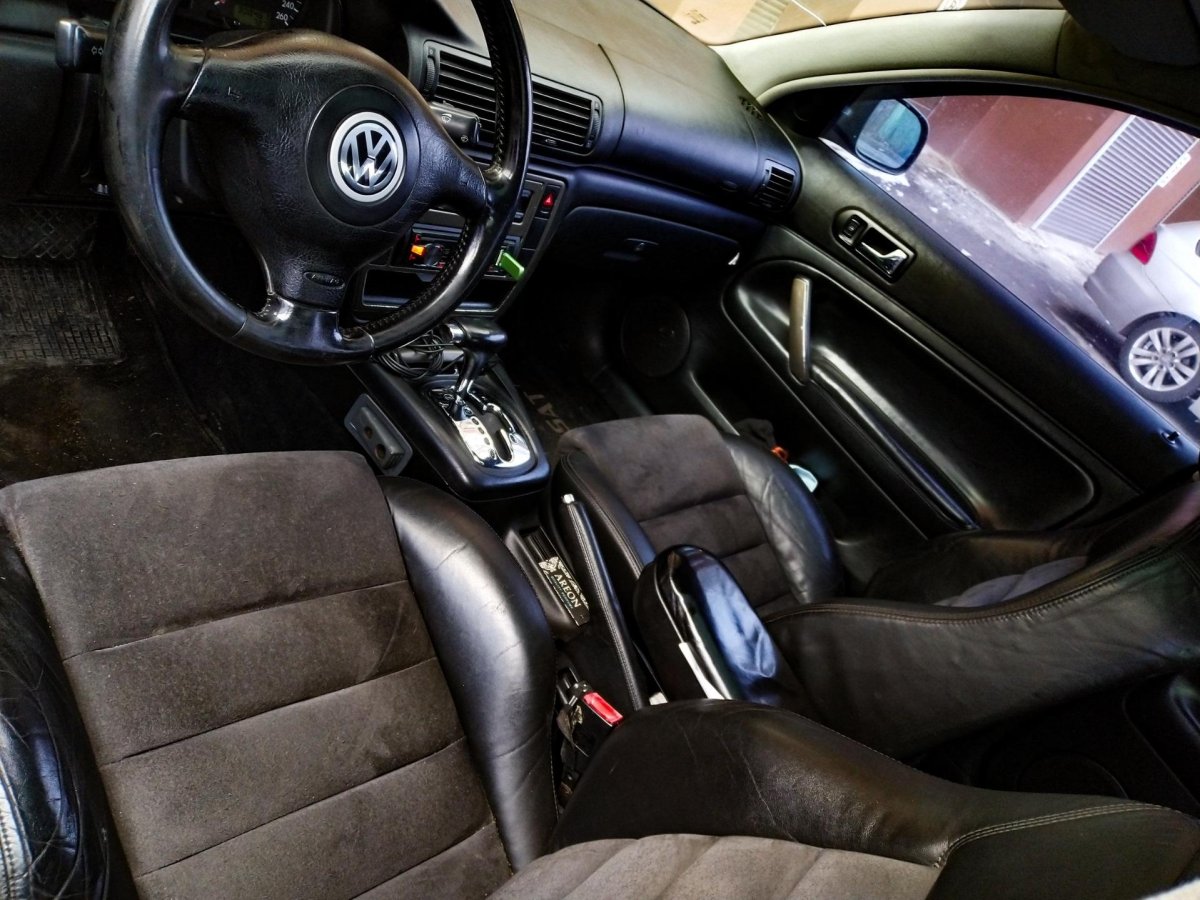 Passat b5 кожаный салон