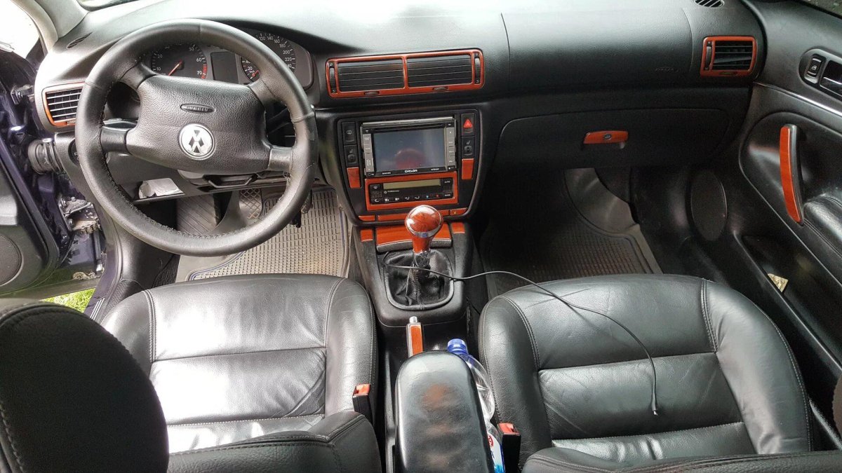 Volkswagen Passat b5 салон кожа