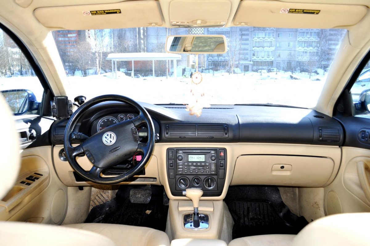 Фольксваген Пассат б5 1.6 салон