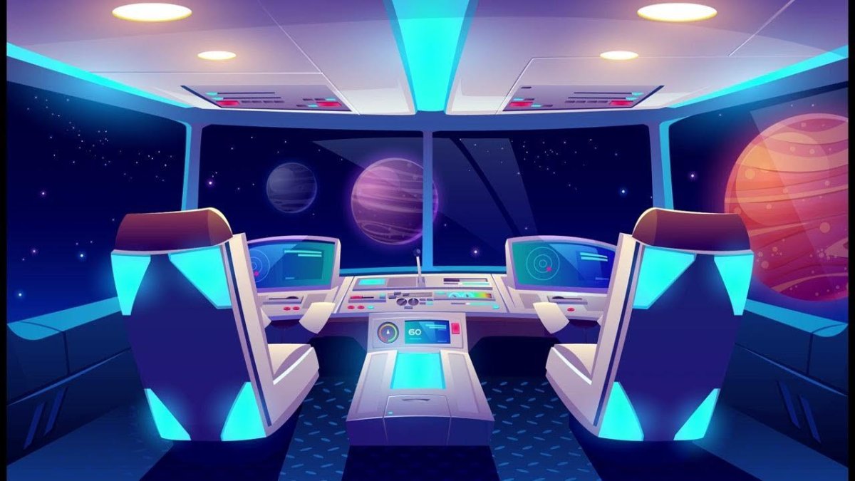Интерьер космического корабля