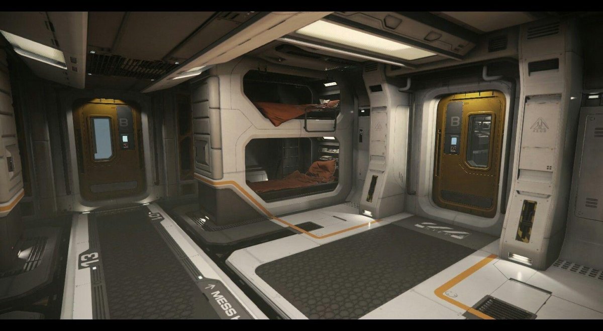Star Citizen интерьер кают