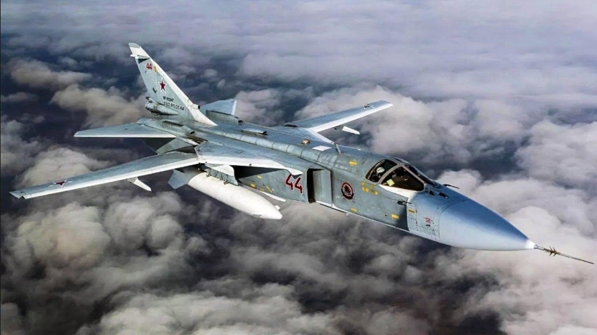 Фронтовой бомбардировщик Су-24м
