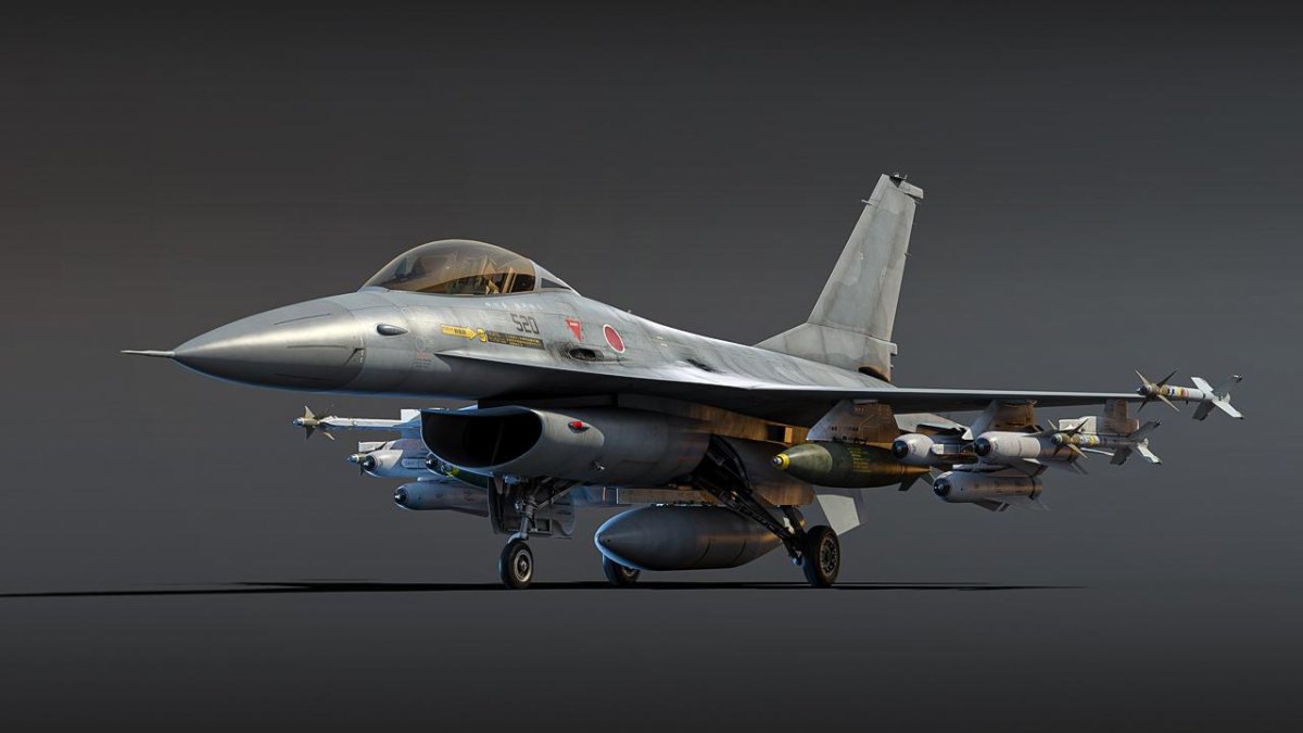 Самолет f-16a Fighting Falcon
