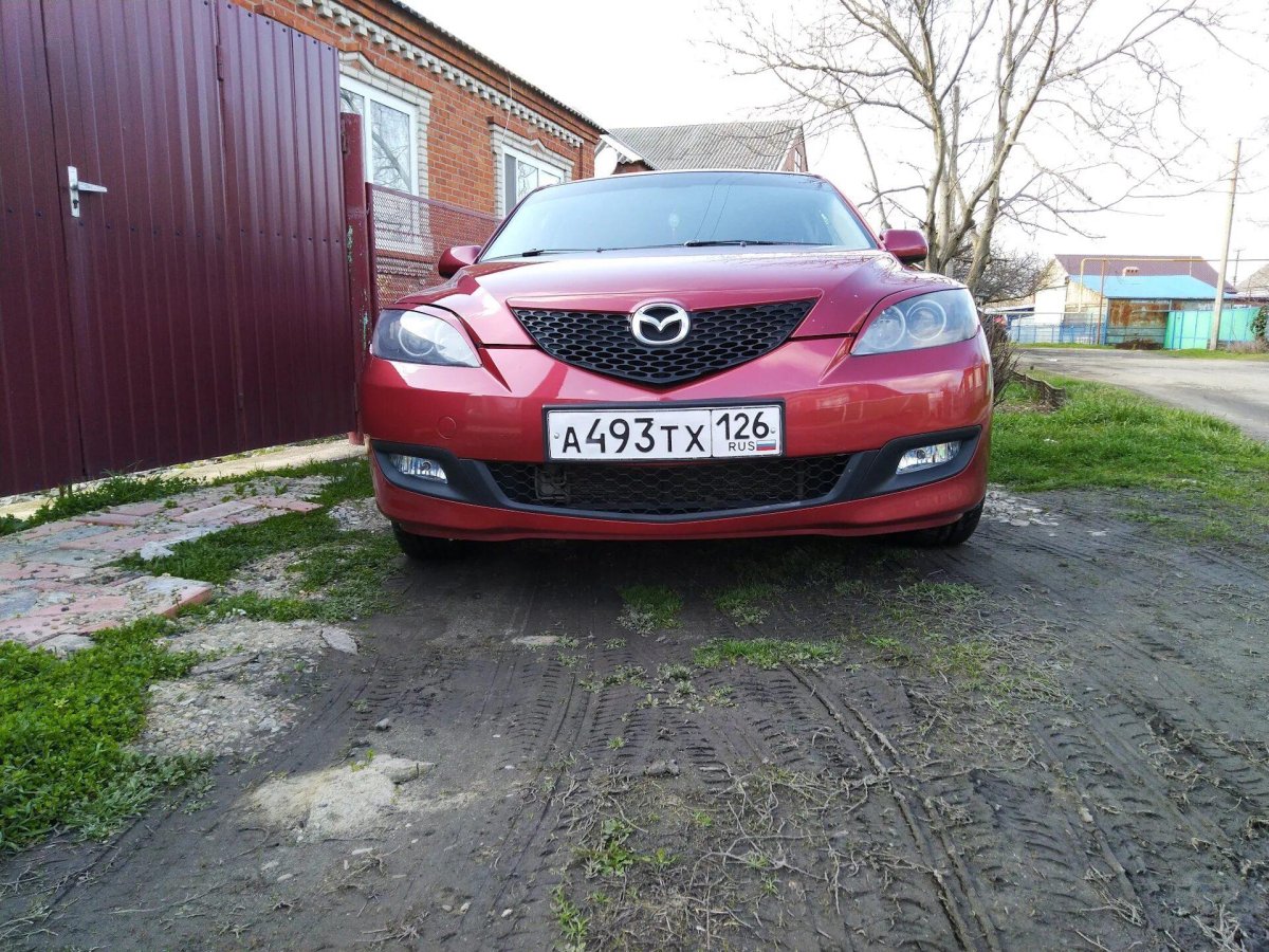 Mazda 3 2005 года ПТФ