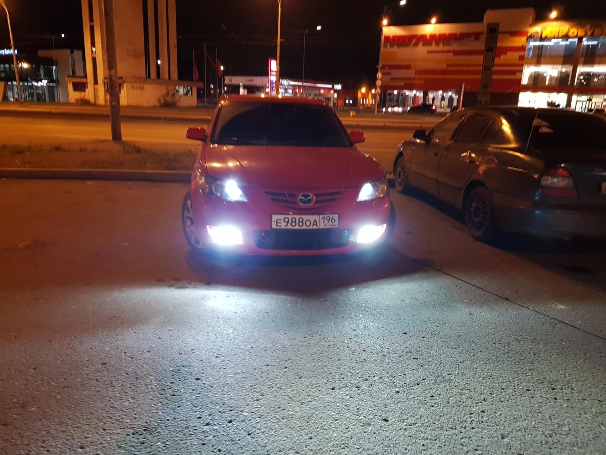 Лед лампы Мазда 3 BK