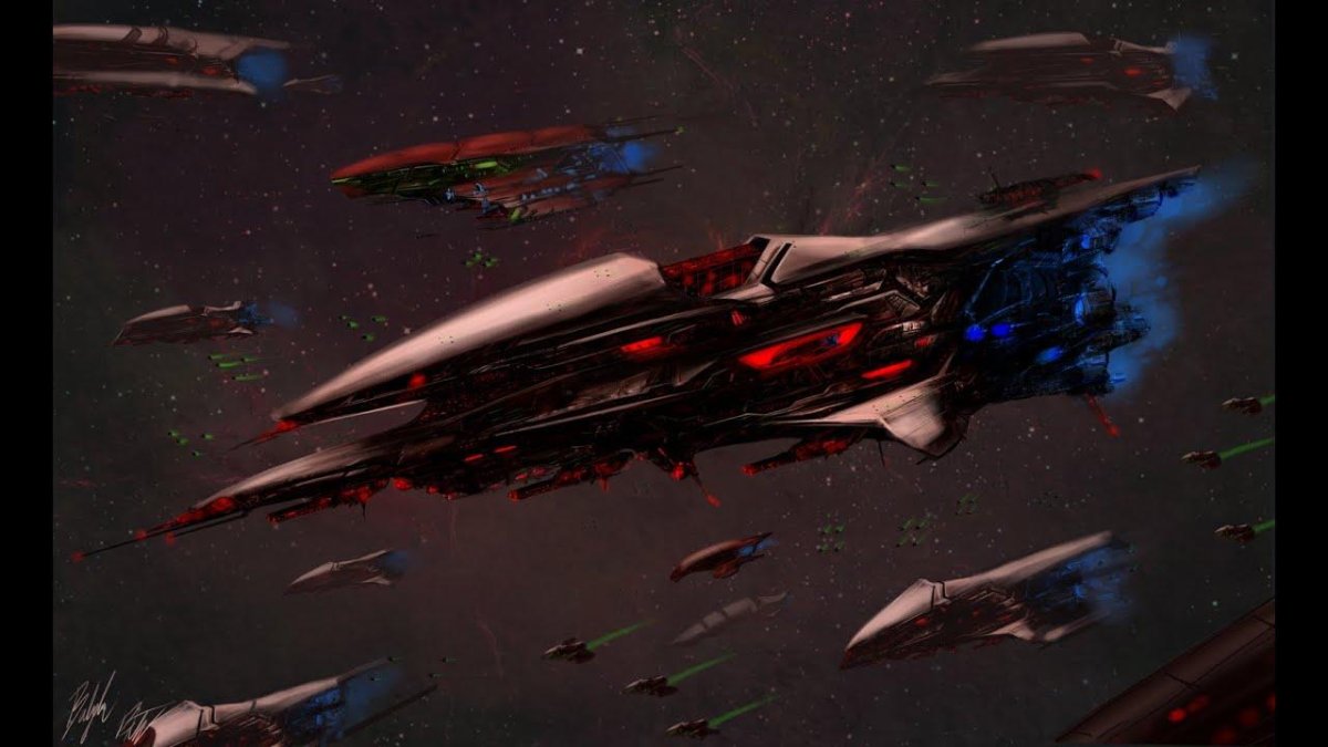 Космический линкор Sci Fi