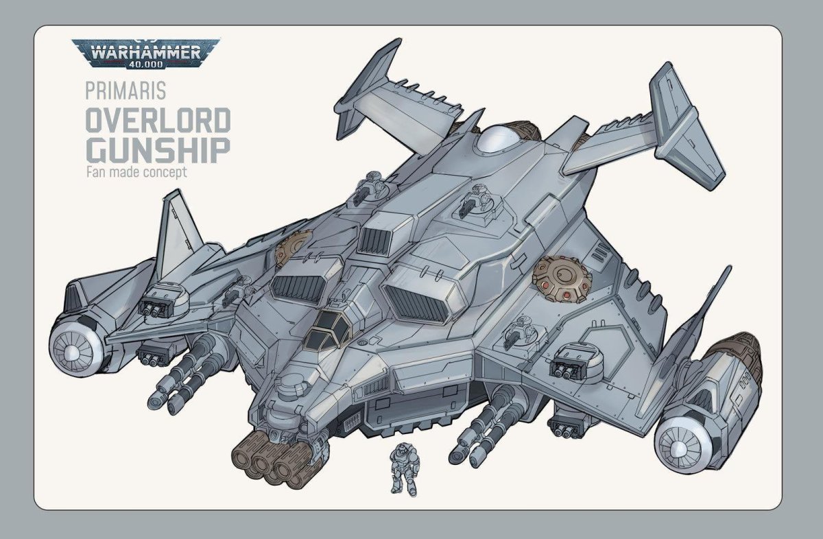 Warhammer Overlord Gunship
