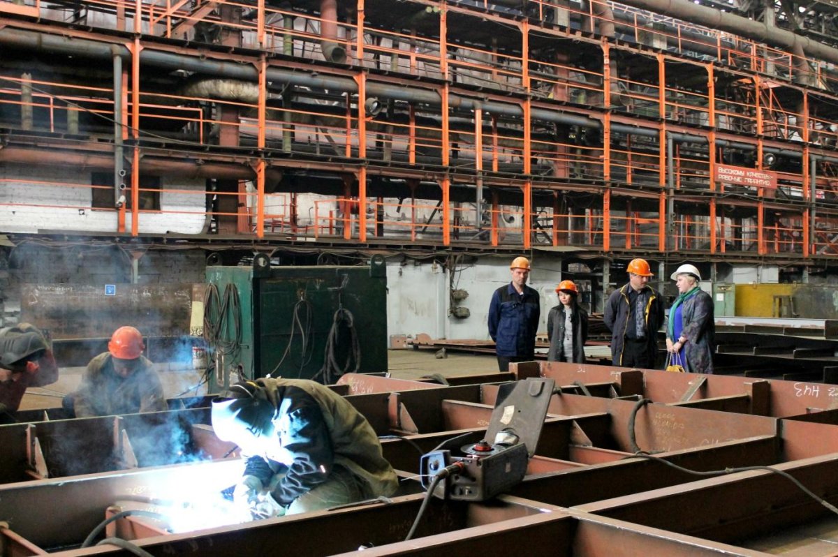 Цеха завода красное Сормово