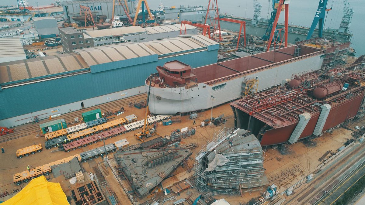 Судостроительные верфи Китая