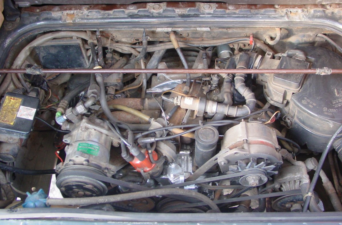 Двигатель ЗМЗ 406 на Фольксваген Транспортер т3