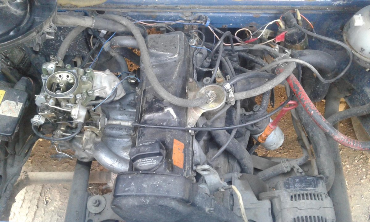 VW Transporter t3 двигатель