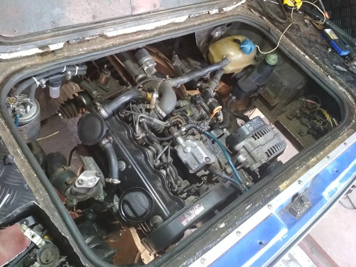 Транспортер т3 свап двигателя