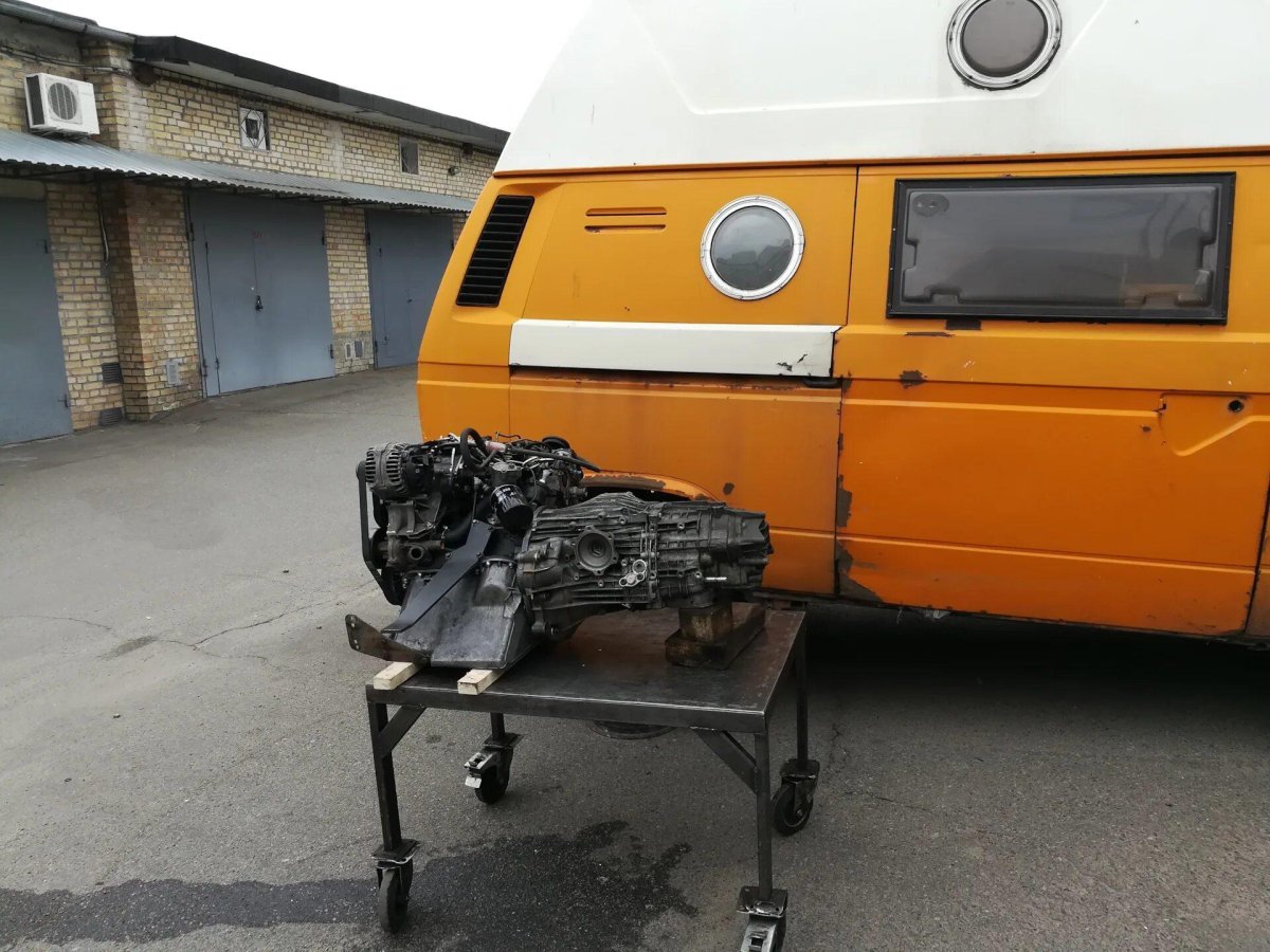 КПП перевертыш на Фольксваген т3