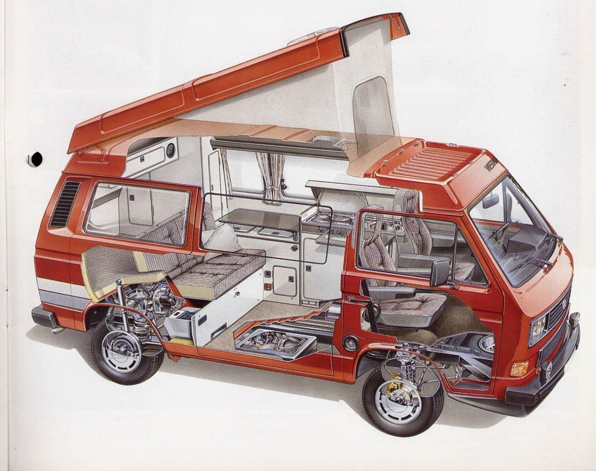 Volkswagen Transporter t3 автодом