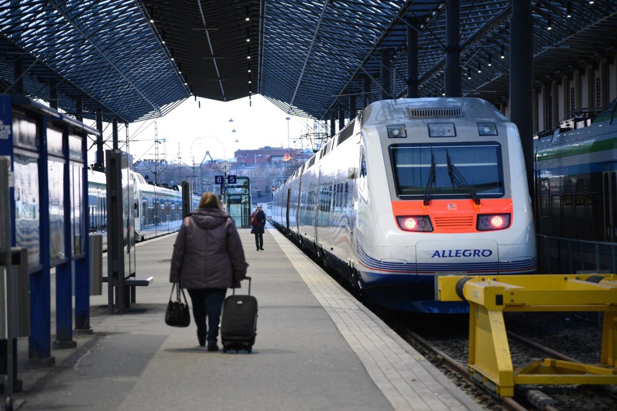 Хельсинки вокзал Аллегро