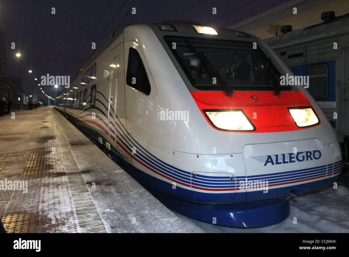 Аллегро поезд Выборг