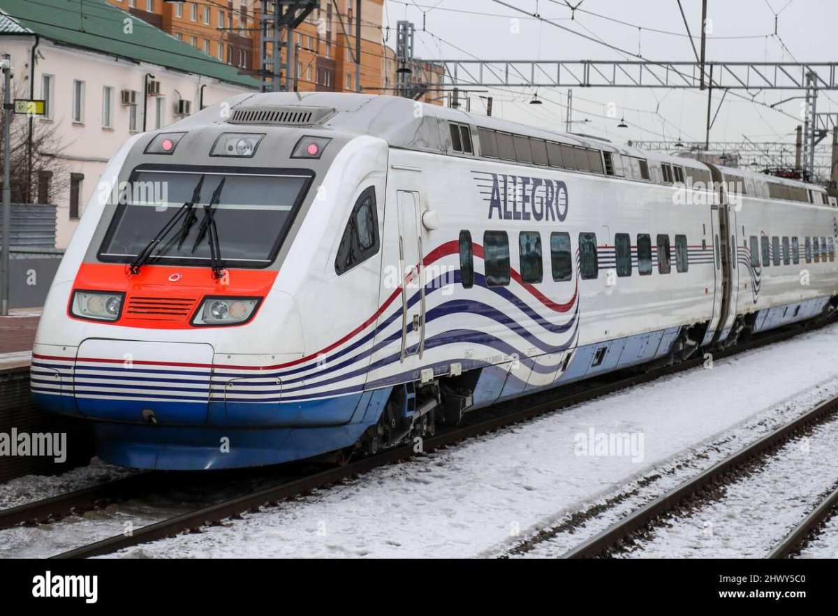 Аллегро поезд в Хельсинки